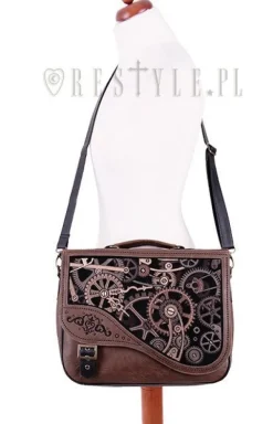 Restyle Steampunk satchel bag irregular briefcase 