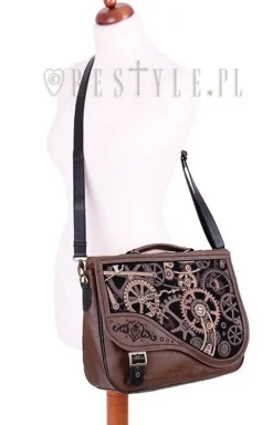 Restyle Steampunk satchel bag irregular briefcase 