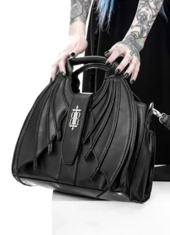 Restyle SUCCUBUS BAG bat purse with wings and arm strap