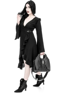 Restyle SUCCUBUS BAG bat purse with wings and arm strap