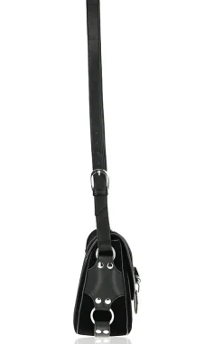 Restyle TRIPLE GODDESS BAG Gothic handbag with crescent moons and sun