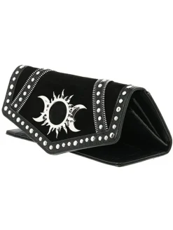 Restyle TRIPLE GODDESS WALLET Gothic moon and sun
