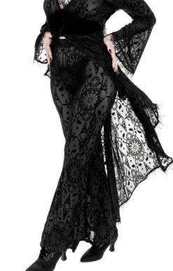Restyle UNHALLOWED BURN-OUT BELLBOTTOMS