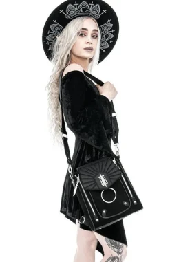 Restyle Velvet Asymmetric VAMP DRESS Heart neckline