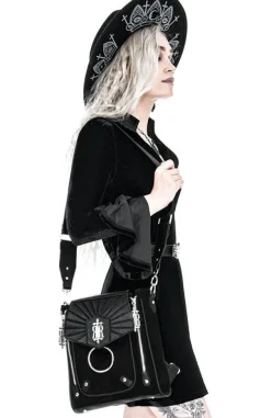 Restyle Velvet DRACULINA DRESS A-line shape