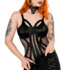 Restyle VENUS BODYSUIT contour mesh body on a thin straps