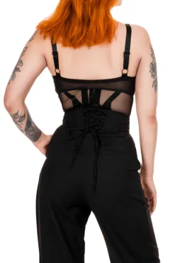 Restyle VENUS BODYSUIT contour mesh body on a thin straps