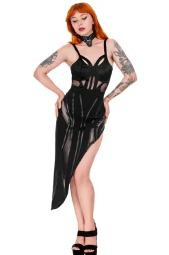 Restyle VENUS BODYSUIT contour mesh body on a thin straps