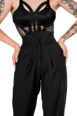 Restyle VENUS BODYSUIT contour mesh body on a thin straps