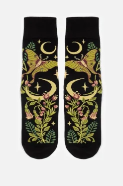 Restyle WILD GARDENS JACQUARD SOCKS