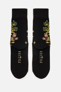 Restyle WILD GARDENS JACQUARD SOCKS