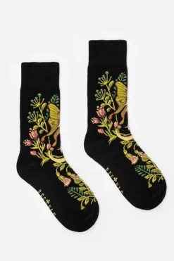 Restyle WILD GARDENS JACQUARD SOCKS