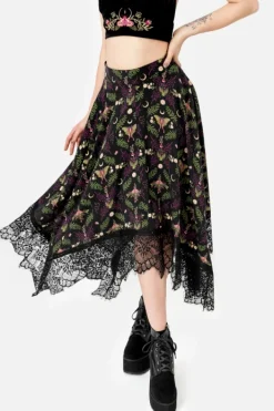 Restyle WILDERWOOD MIDI SKIRT