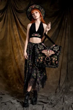 Restyle WILDERWOOD MIDI SKIRT