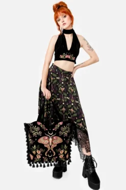 Restyle WILDERWOOD MIDI SKIRT