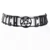 Restyle WITCHCRAFT BLACK CHAIN COLLAR