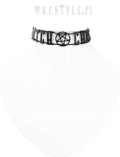 Restyle WITCHCRAFT BLACK CHAIN COLLAR