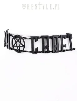 Restyle WITCHCRAFT BLACK CHAIN COLLAR