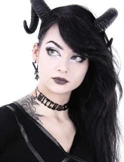 Restyle WITCHCRAFT BLACK CHAIN COLLAR